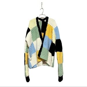 Handmade crotchet Granny Sweater (measurements included)